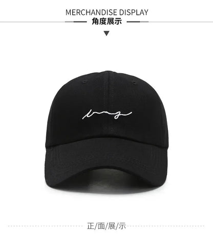 New Simple Corrugated Outdoor Sports Baseball Cap Polyester Cap New Cap Embroidery Hat