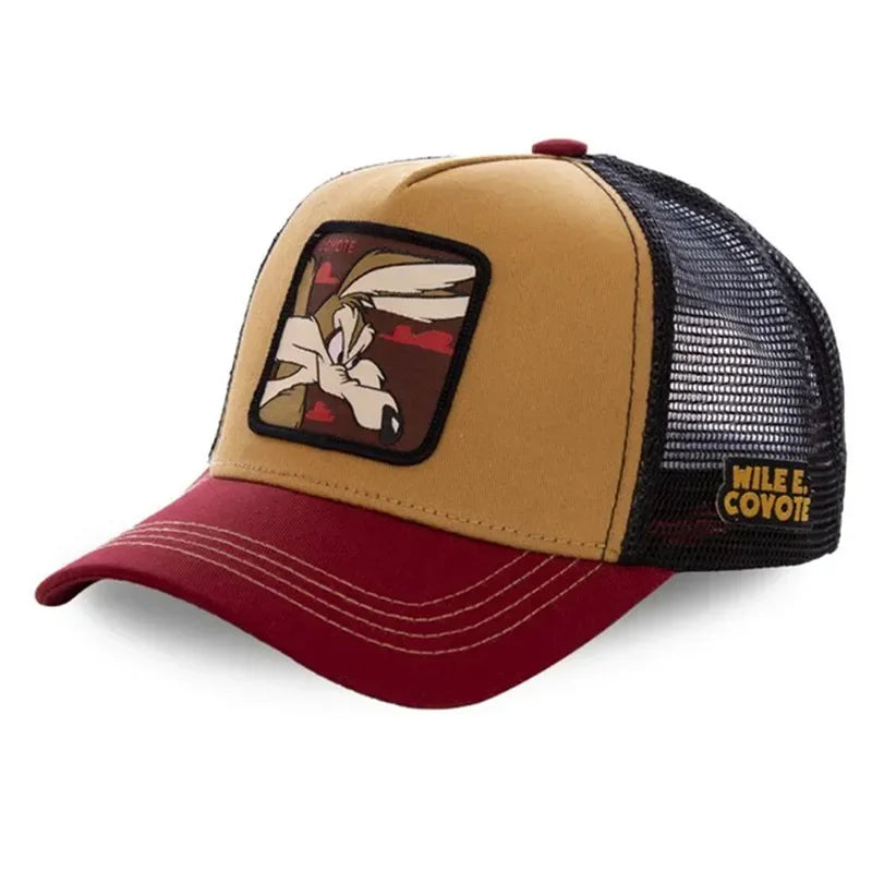 Unisex Anime Cartoon Cap High Quality Patch Draw Baseball Cap Men