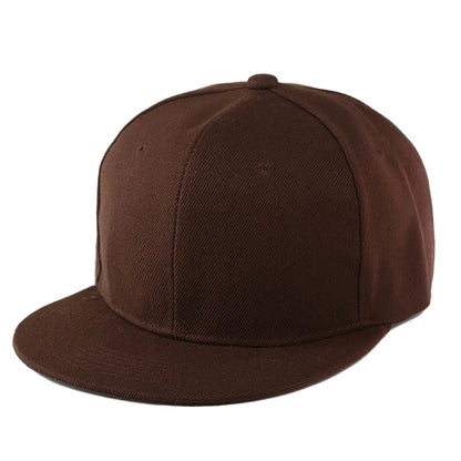 Fashion Unisex Baseball Cap Men Women Hip-Hop Flat-Brimmed Cap