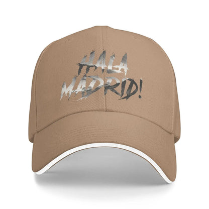 Hala Madrid Print Baseball Cap