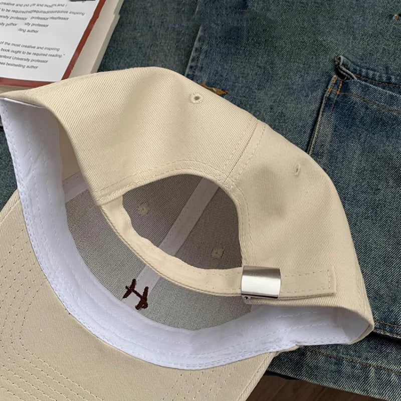 Mens Embroidery H Letter Printed Quick-Drying Fishing Hiking Sunhat Women Golf Baseball Cap