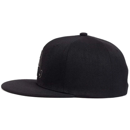 Unisex Gothic Alphabet Embroidery Hip Hop Hats Outdoor