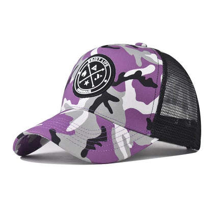 Summer Mesh Baseball Cap Women Men