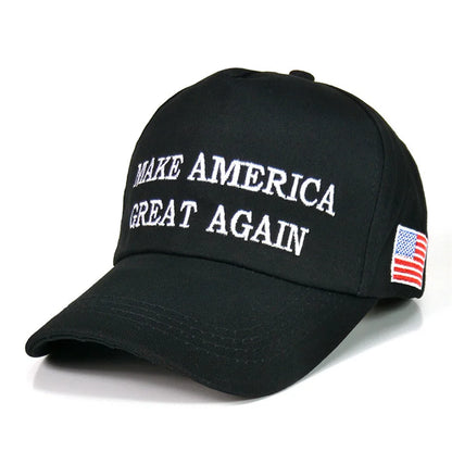 Adult Hats and Caps Make America Great Again Red Peaked Baseball Cap