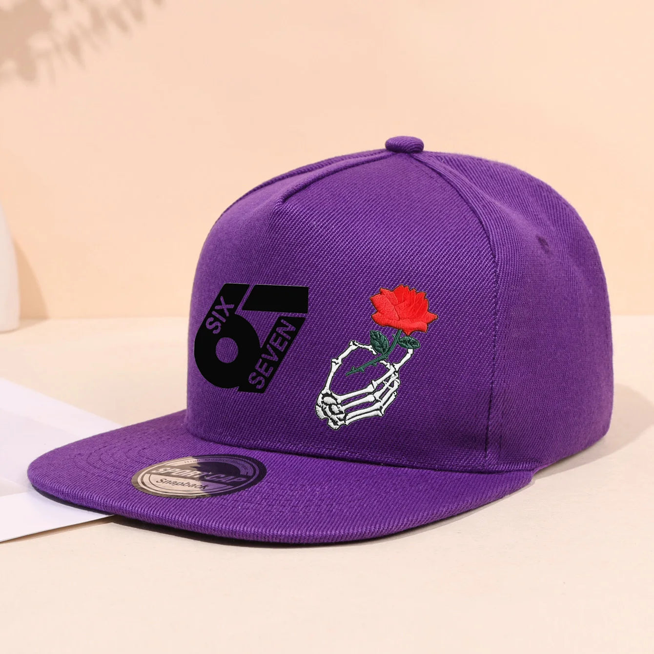 1PC 67 Standard Flat Edge Hat