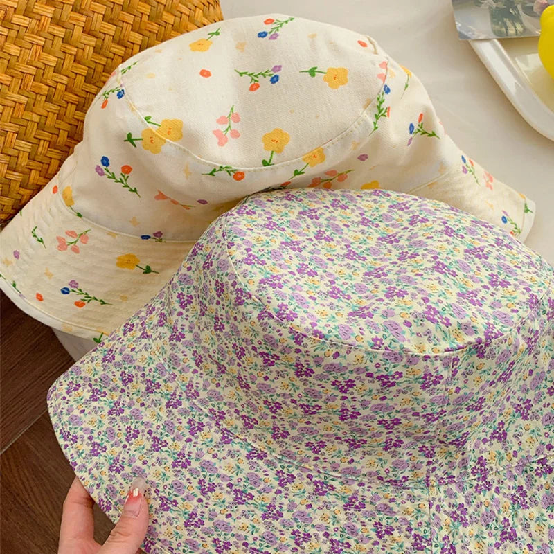 Summer Panama Bucket Hat Outdoor Travel Sunscreen Female Sun Hats