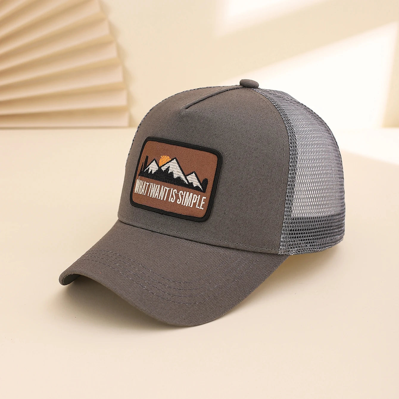 Fashionable Summer Hollow Out Mesh Baseball Cap