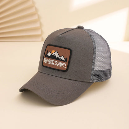 Fashionable Summer Hollow Out Mesh Baseball Cap