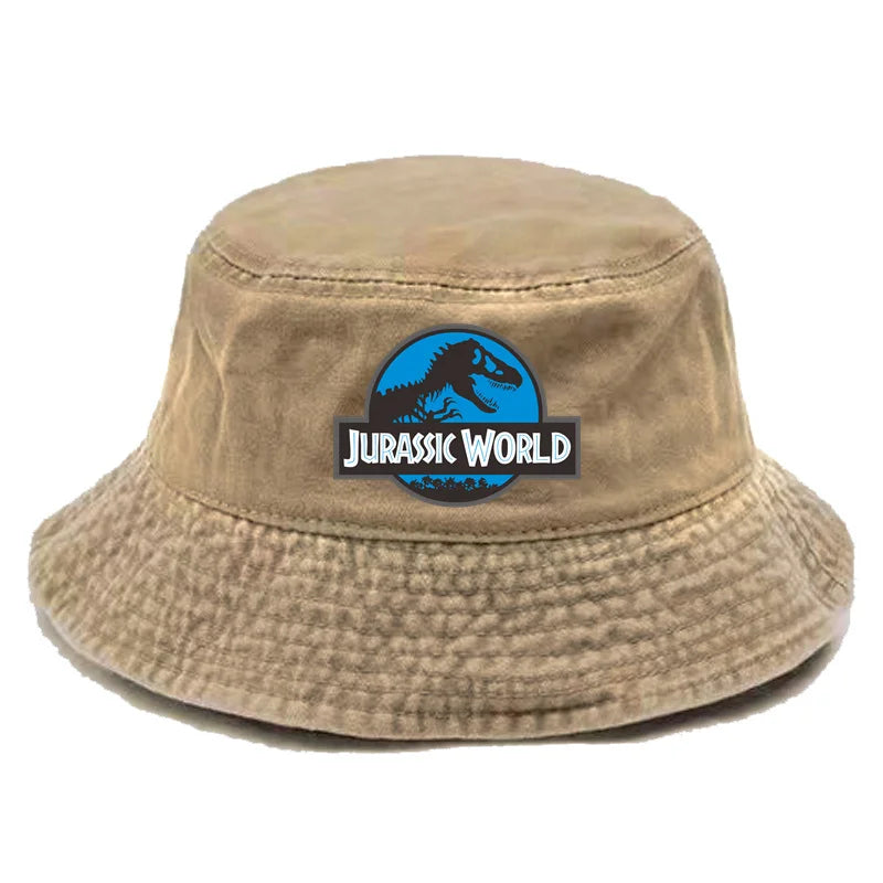 Jurassic World Bob Bucket Hat Distressed Hats Cap Men