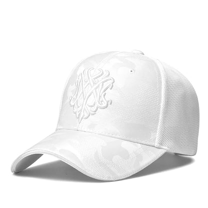 Embroidered Camouflage Seasonal Casual Baseball Cap
