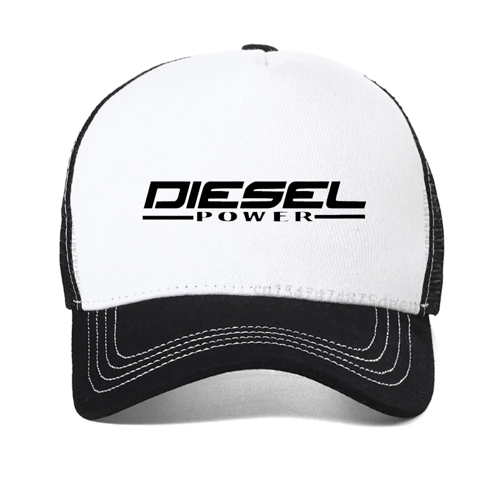 Diesel Power Die Print Baseball Cap Fashion Outdoor