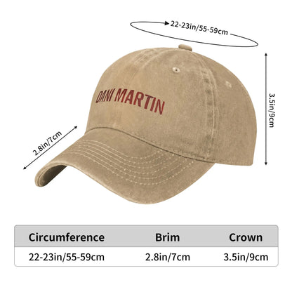 Baseball Cap Dani Martin La Montana Rusa Summer y2k Cute Hat  Men Women