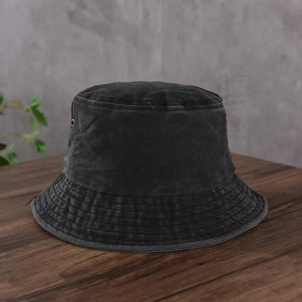Fashion Foldable Burrs Bucket Hat for Women Men