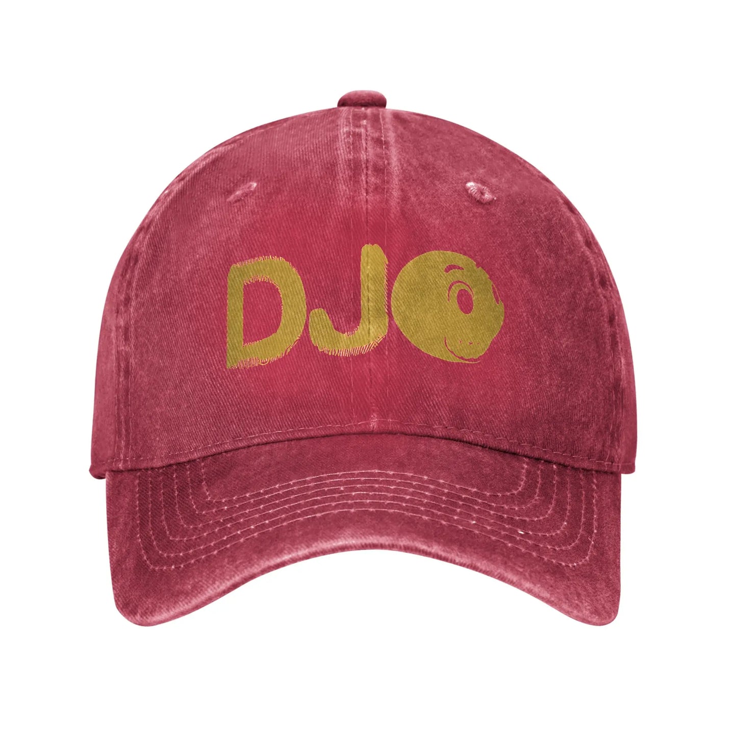 Summer Djo Music Baseball Cap Sun Breathable Custom Logo Washed Hip Hop Hats