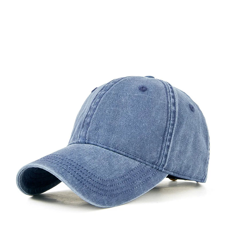 Man Cotton Big Size Baseball Hat Woman Plus Size Sun Caps Male Casual Snapback Cap