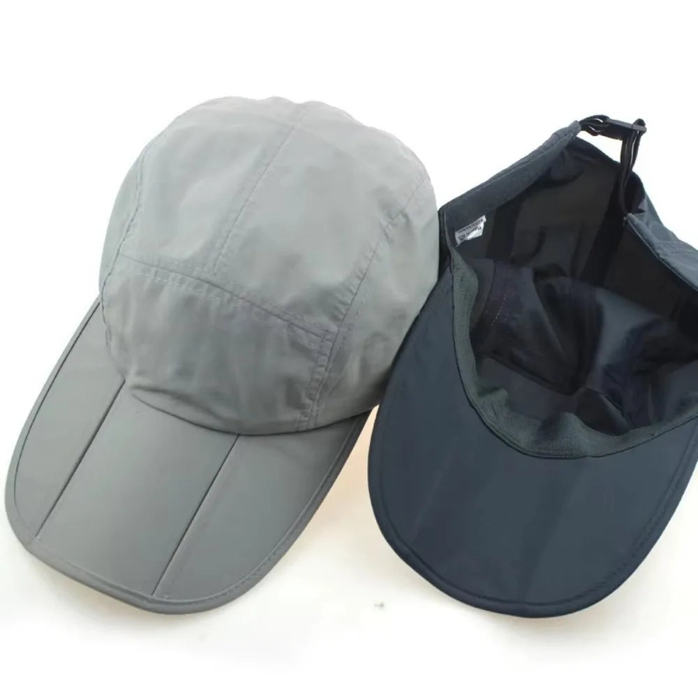 Quick-Drying Sport Baseball Cap Folding Waterproof Sun Protection Hat