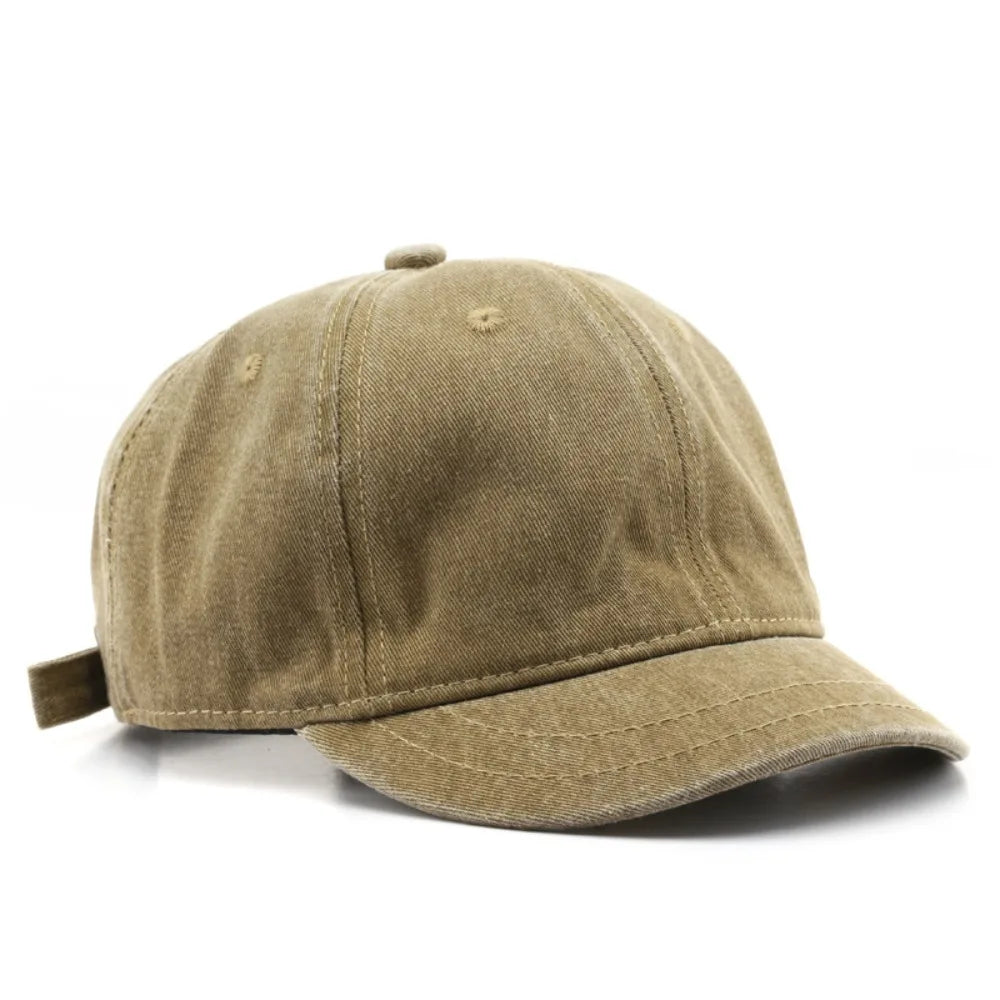 Fashion Dad Hat Baseball Cap Washed Cotton Solid Color Baseball Cap Women Men