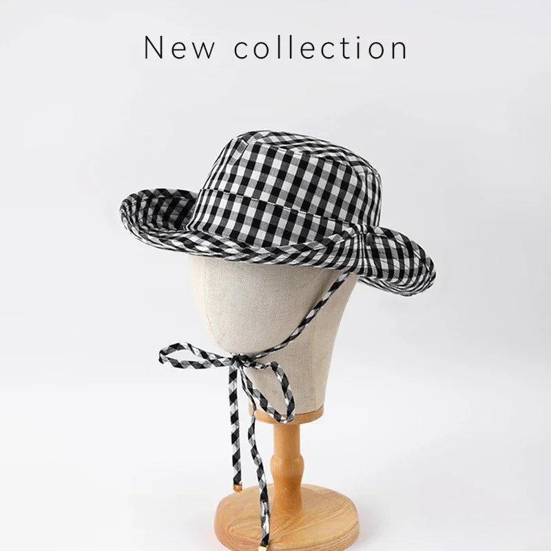 Women Versatile Sweet Lace-up Fisherman's Hat