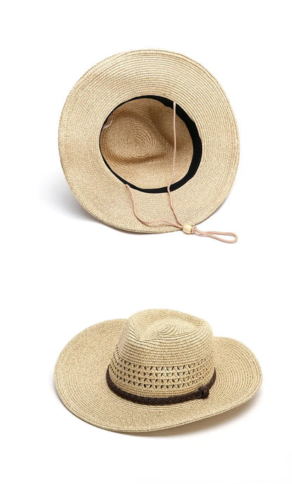 New XL Big Size 62cm Panama Jazz Straw Hat