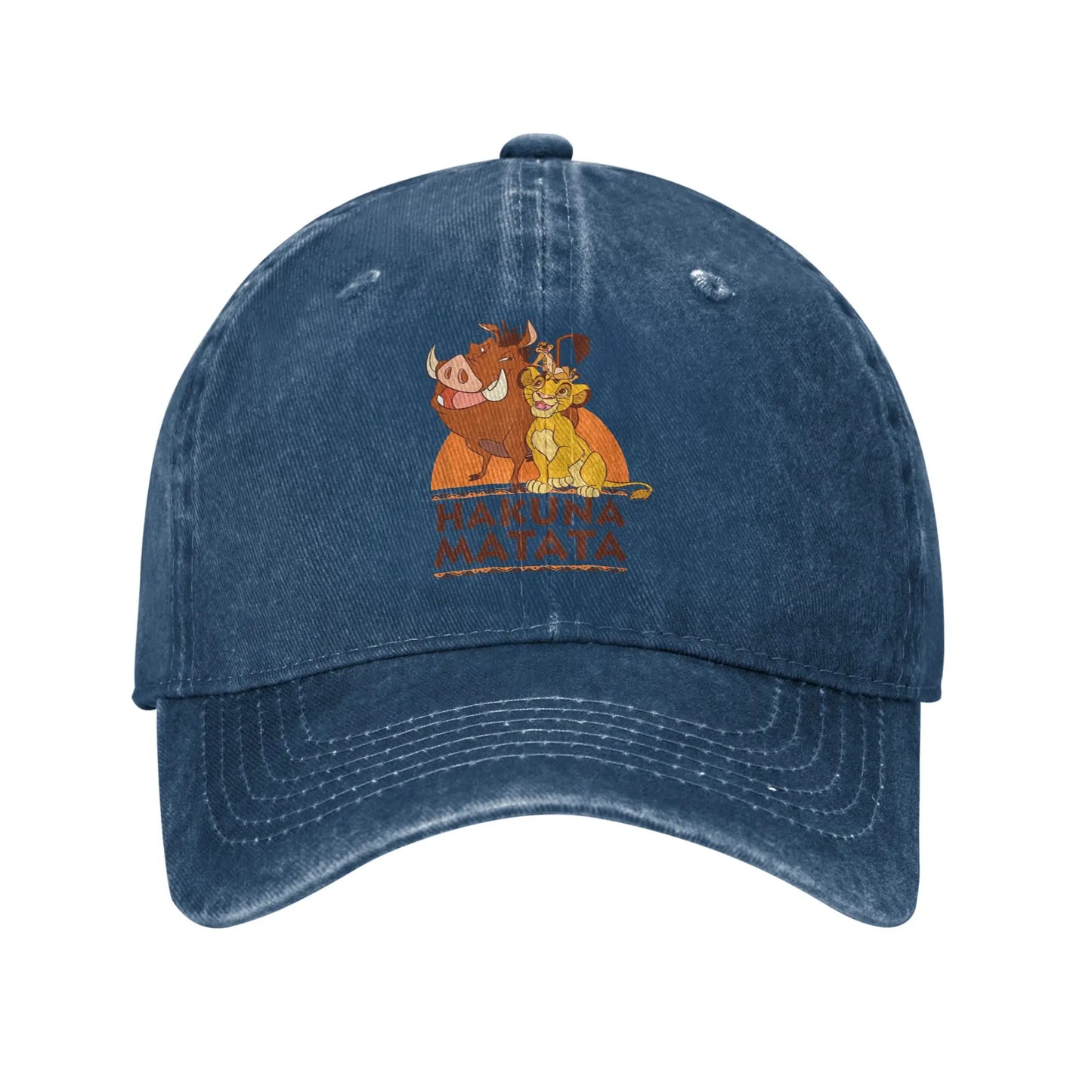 The Lion King Hakuna Matata Simba Timon Pumbaa Summer Hip Hop Hats For Female Male