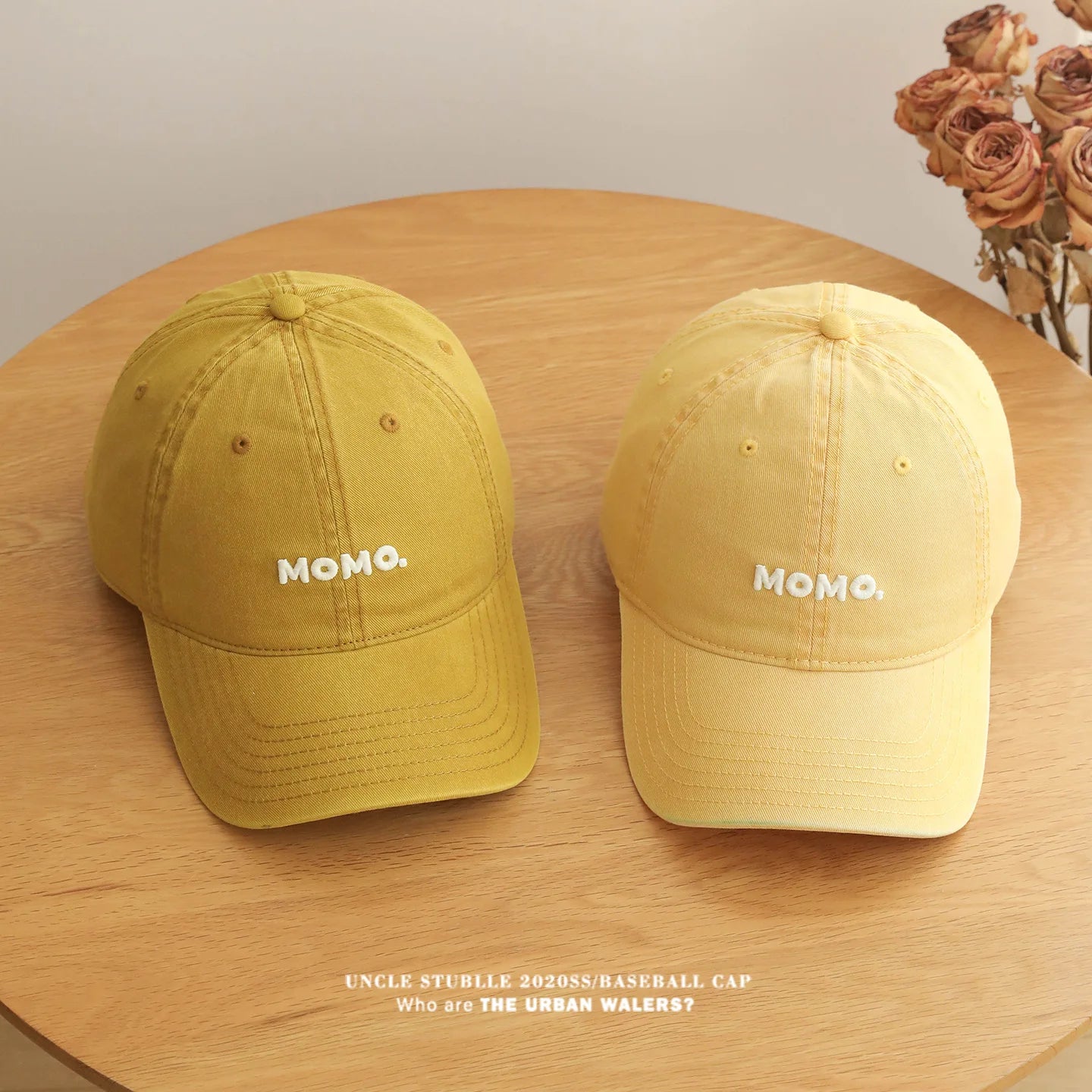 Unisex All-Season Cotton Baseball Cap with Simple Letter Embroidery Hat for Men And Women