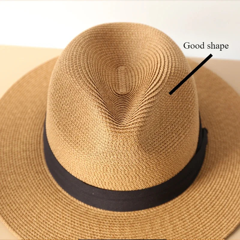 Designer M Big Size XL 61cm 63cm Travel  Panama Straw Hats