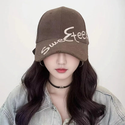 New Outdoor Sports Baseball Cap Wide Brim Showing Face Small