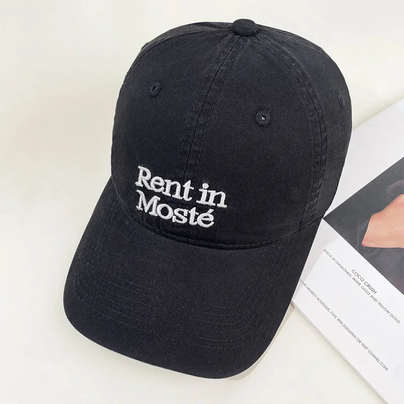 Soft Top Construction Embroidered Baseball Cap