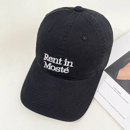 Soft Top Construction Embroidered Baseball Cap