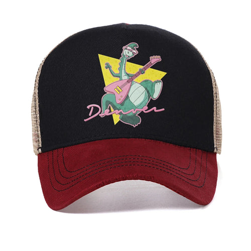 Denver the Last Dinosaur Jeremy Cartoons Print Baseball Cap Summer