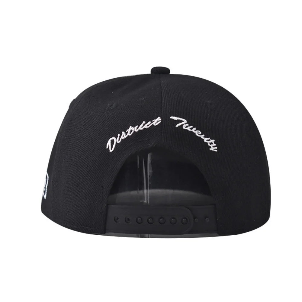 Unisex N.86 Brooklyn Print Label Embroidery Hip-hop Hats