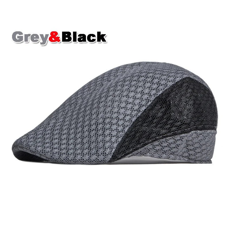 Fashion Beret Breathable Hat Newsboy Hats Golf Caps Sun Hat