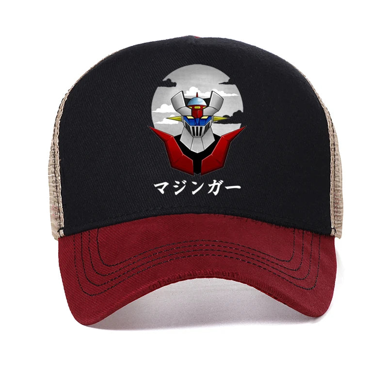 Mazinger z Anime Movie Robot Hat Men's Goldorak Baseball Cap