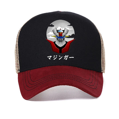 Mazinger z Anime Movie Robot Hat Men's Goldorak Baseball Cap