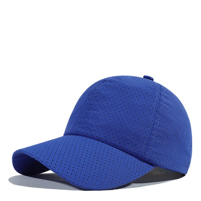 Men's Hat Perforated Mesh Baseball Cap for Women Cycling Sports