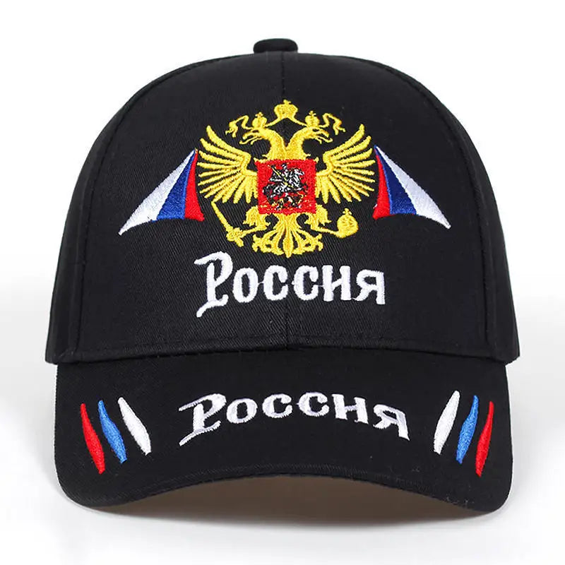 Russia Baseball Caps Russia Badge Embroidery Golf Caps