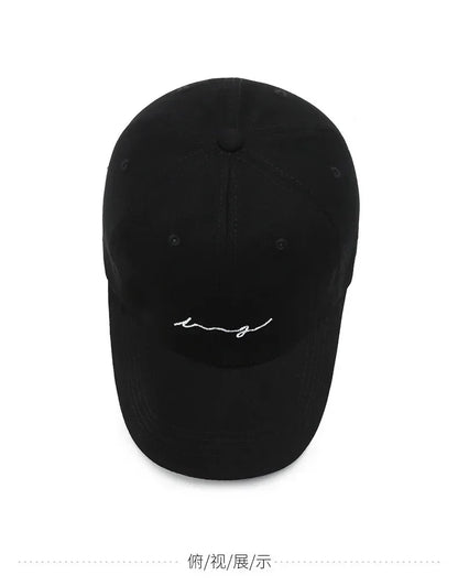 New Simple Corrugated Outdoor Sports Baseball Cap Polyester Cap New Cap Embroidery Hat