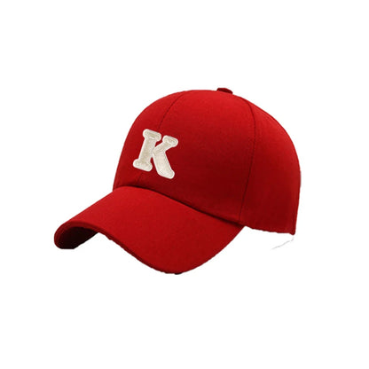 1pc Unisex A-Z Letter Pattern Sun-Shading Baseball Hat