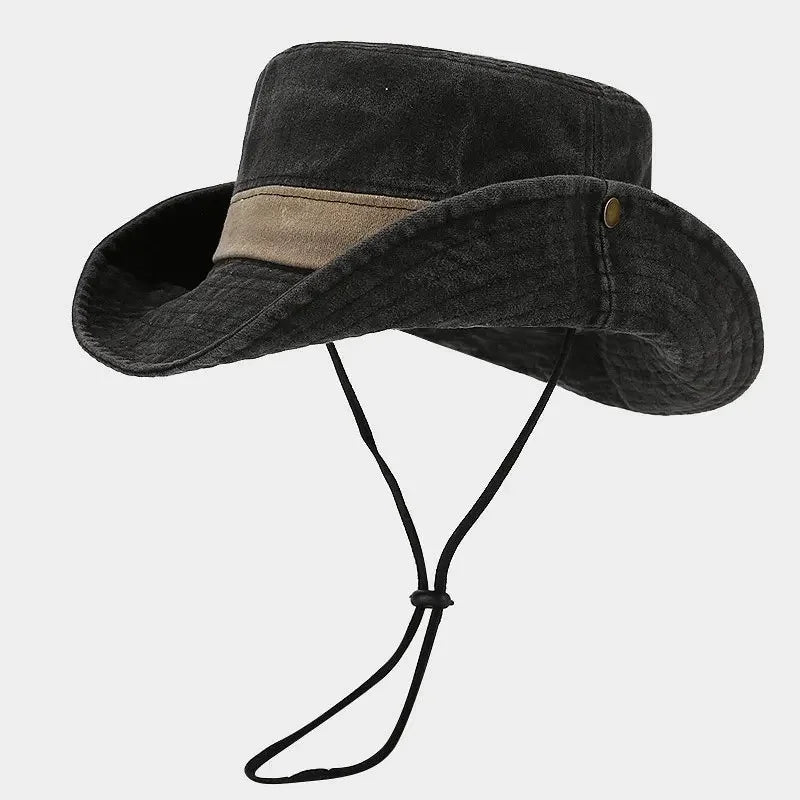 Spring Cotton Solid Bucket Hat Fisherman Hat