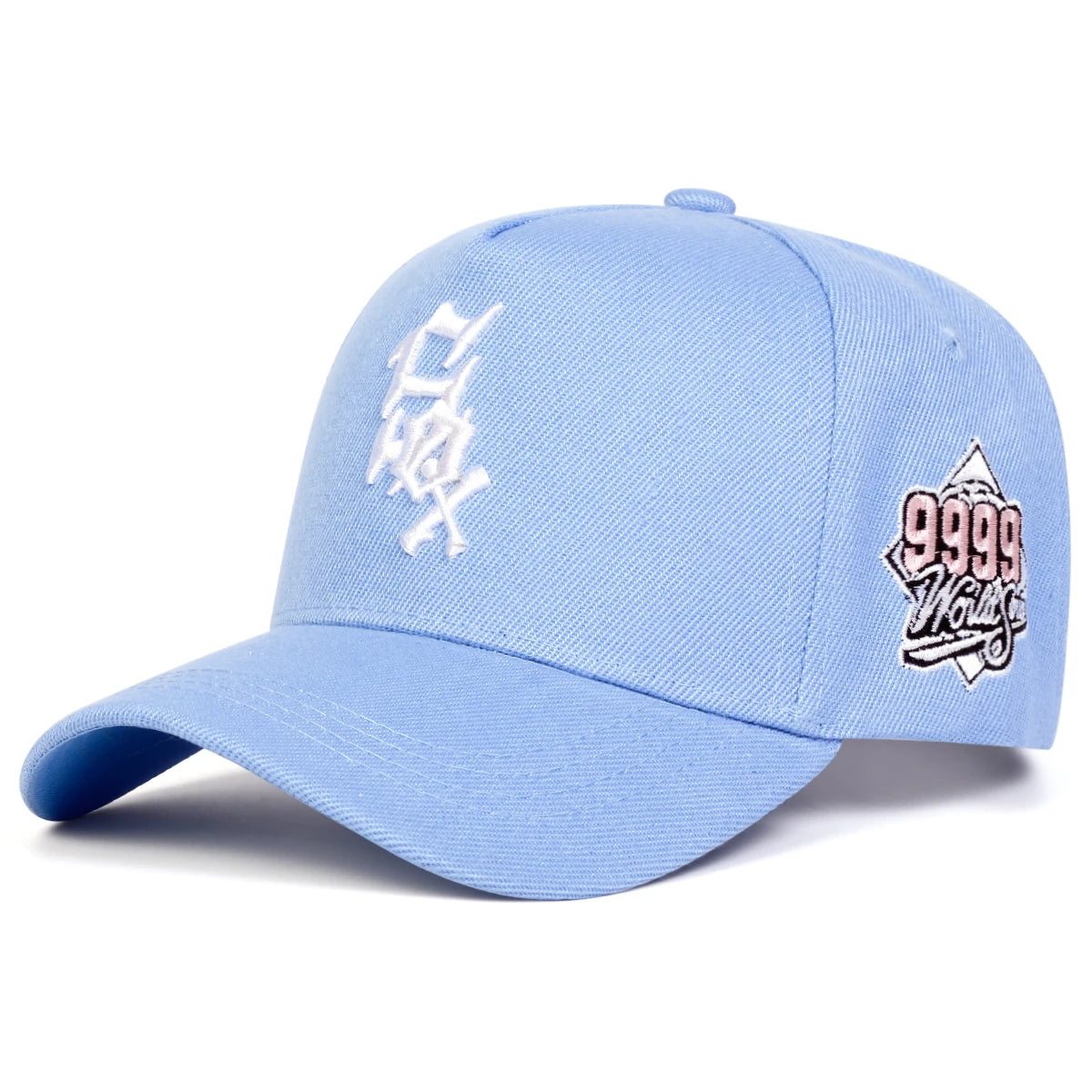 Unisex Sox 9999 Letter Embroidery Baseball Caps Spring and Autumn