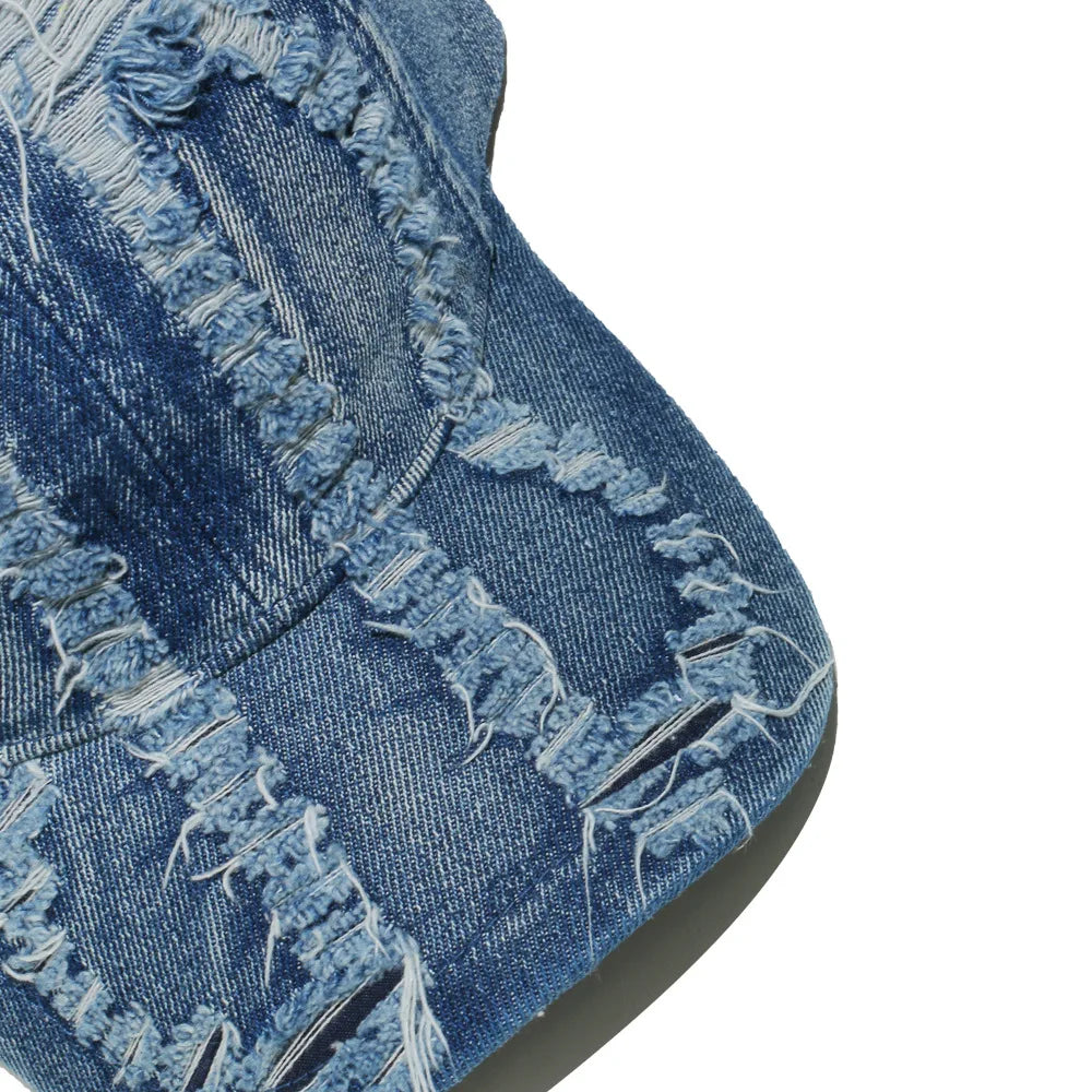 Custom Warm Classic Denim Sports Hiphop Caps Unisex