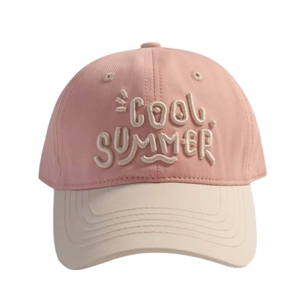 2-7 Years Cute Letter Embroidery Baseball Caps