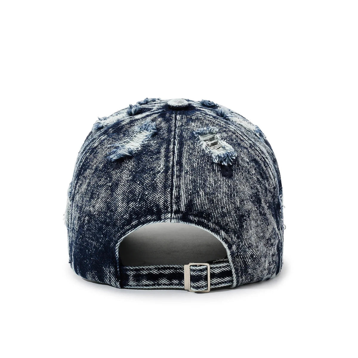 Classic Washed Denim Baseball Cap Women Men