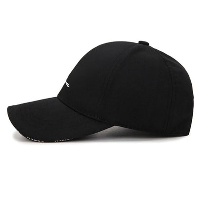 Hat Men and Women Spring and Summer Baseball  Hipster Wild  Black and White