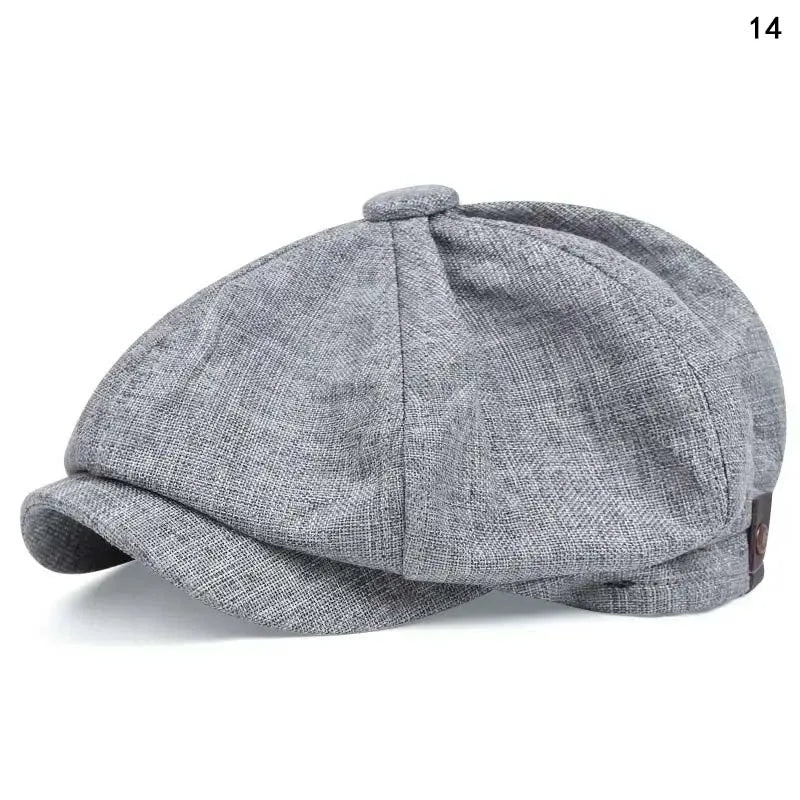 Men Casual Peaky Blinders Hat Spring Autumn Retro Beret Hats