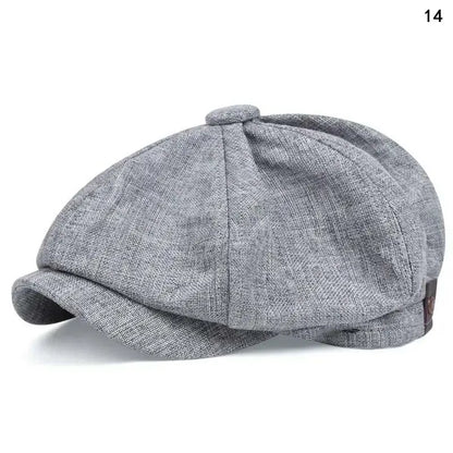 Men Casual Peaky Blinders Hat Spring Autumn Retro Beret Hats