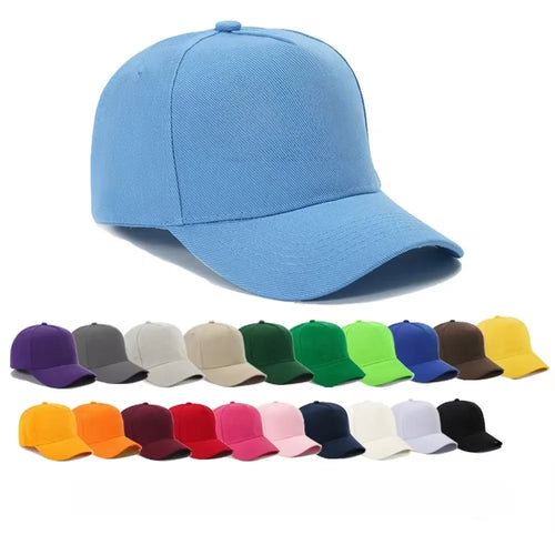 5 Panel Blank Baseball Caps For Men Women