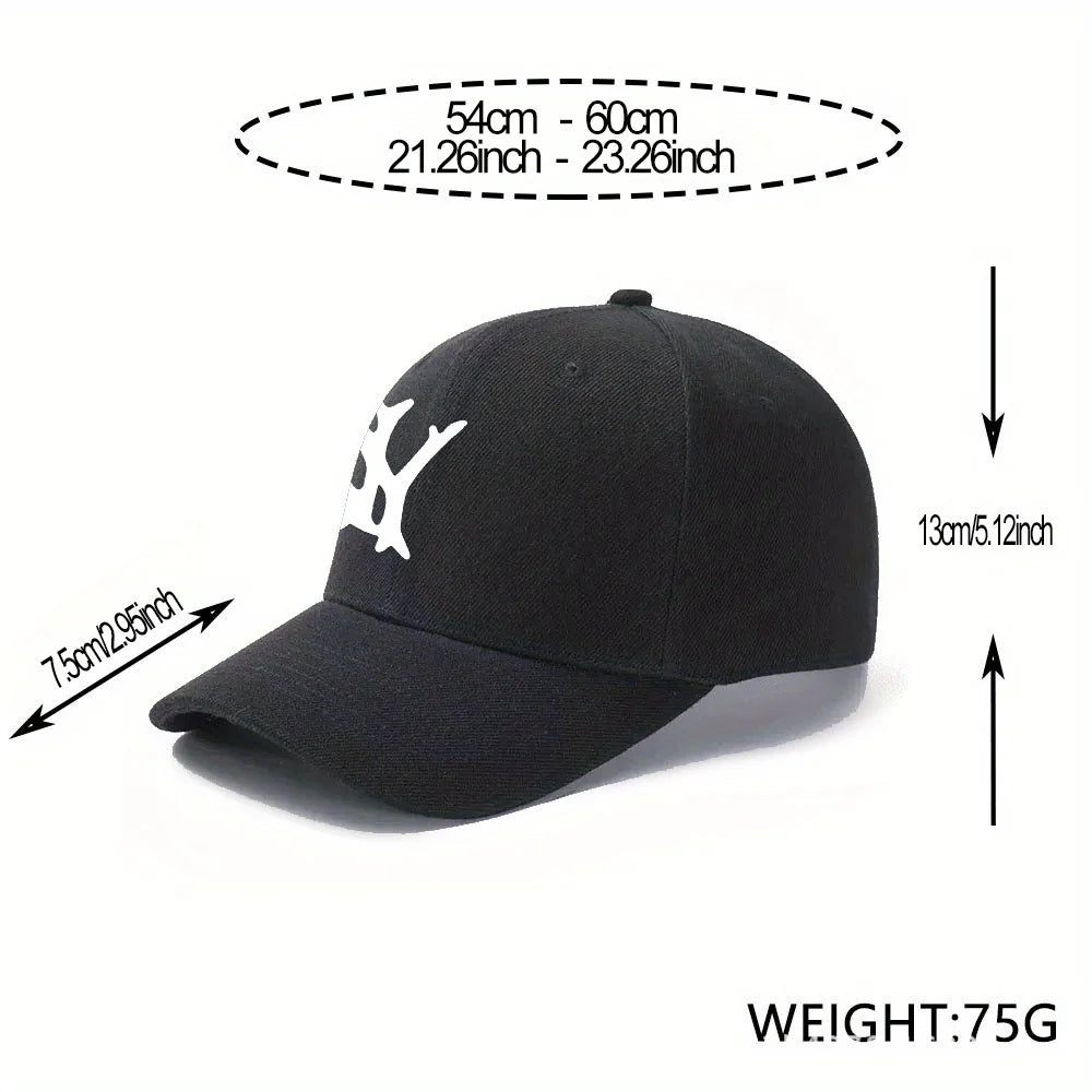 "NY" Printed Quick-Button Baseball Cap