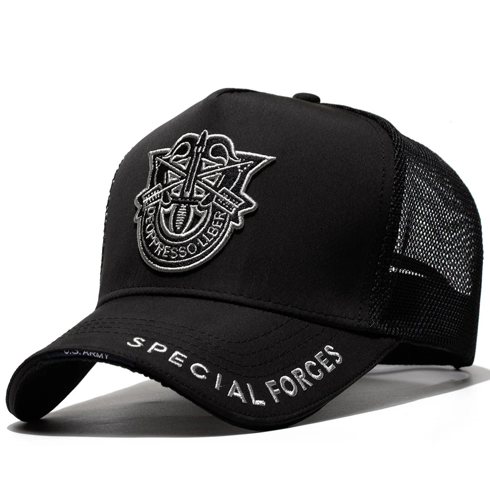 Large Size Baseball Cap Lady Pure Cotton Military Caps Tactical Sun Cap