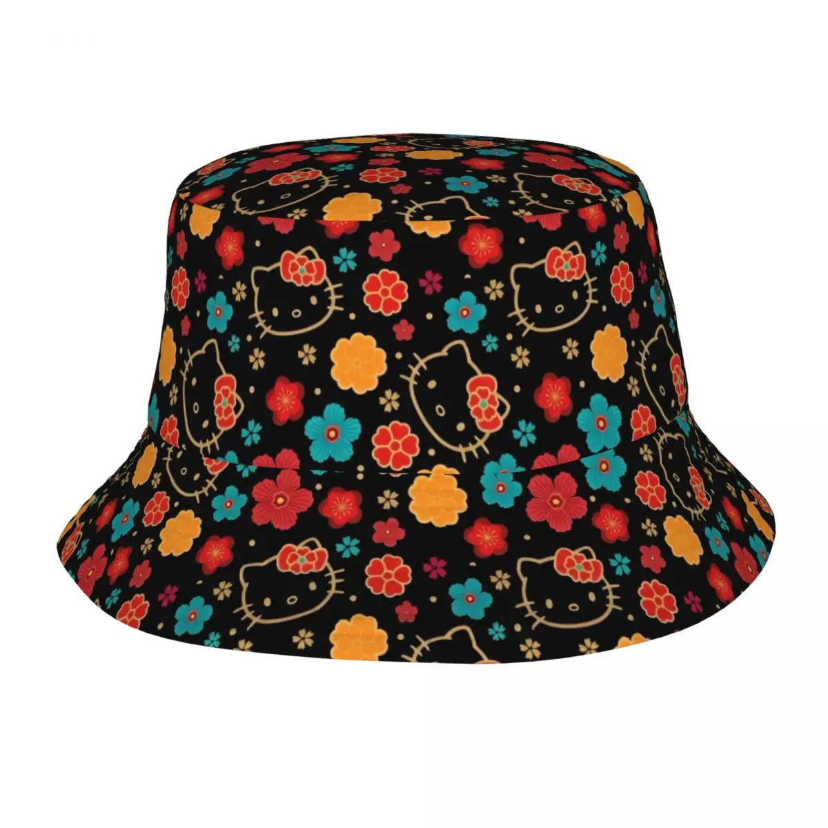 Kittys Leopard Bucket Hat Vocation Getaway Headwear Accessories Fisherman Cap